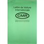 Lettre de voiture internationale CMR 