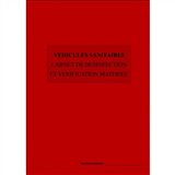 Cahier de 8 pages non autocopiant permettant de noté chaque opération de désinfection et de vérification du matériel embarqué dans le véhicule sanitaire

Document en stock : livraison de 24 à 72h suivant destination après validation de la commande
Tarif HT - Frais de port inclus dans le tarif