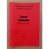 Livret entretien pour les véhicules de transport de marchandises permettant de noter les renseignements techniques liés à l'entretien (visites périodiques...)

Carnets A5 de 28 pages non autocopiants

Document en stock : livraison de 24 à 72h suivant destination après validation de la commande
Tarif HT - Frais de port inclus dans le tarif