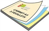 Carnet autocopiant de 50 liasses triplicata (3 feuillets) - Format 15 x 22 cm (souche de 2 cm incluse)
Reliure dos carré collé sur le petit coté 

Impression au choix : 
-noir, 1 couleur pantone ou quadri (supplément pour pantone et quadri)
- recto seul ou recto/verso (supplément pour le verso)

Usage : Bons de commande, devis, factures, fiches de suivi, relevé d'heures, états des lieux, rapports...

Délai de fabrication et de livraison : 8-10 jours ouvrés à partir de la validation du BAT
Tarif HT - Frais de port inclus dans le tarif