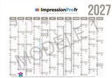 Calendriers A4 "souple"
Impression quadri recto seul sur couché moderne satiné 300gr/m²

Intégration de votre logo et de vos coordonnées sur notre modèle ou impression à partir de votre fichier