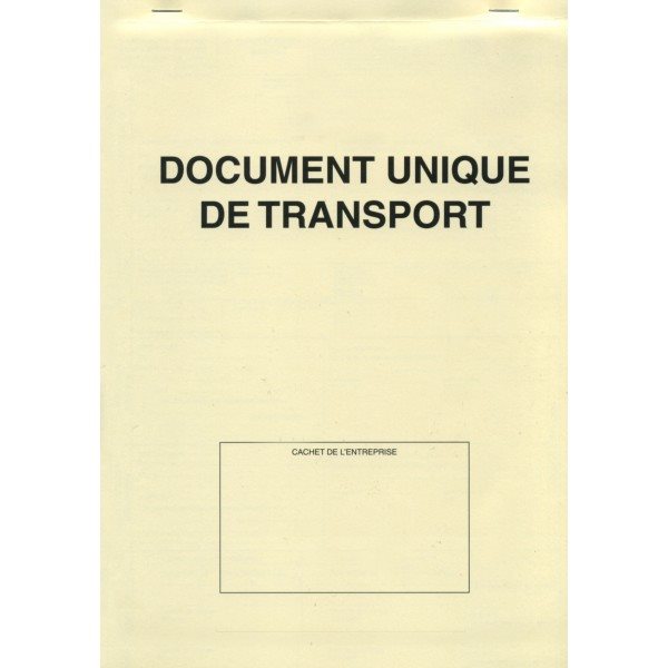 Document unique de transport 